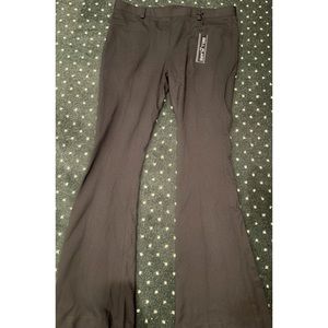 NWT Express Bell Flare Black Pants L